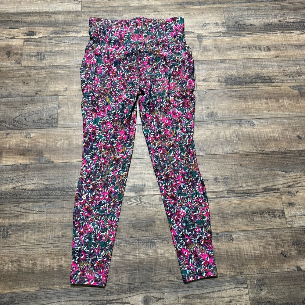 Lululemon Align High Rise Tight 28" Inseam Floral Pattern - Picture 8 of 12